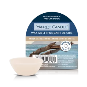 Amber & Sandalwood Cera da Fondere Yankee Candle gr 22