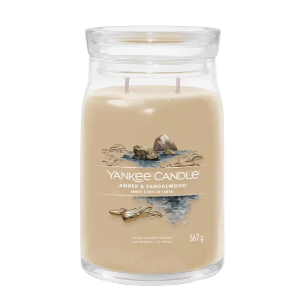 Amber & Sandalwood gr 567 Yankee Candle