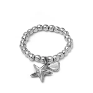 Bracciale Elastico Sfere e Stella Marina Vestopazzo cod. AL01157