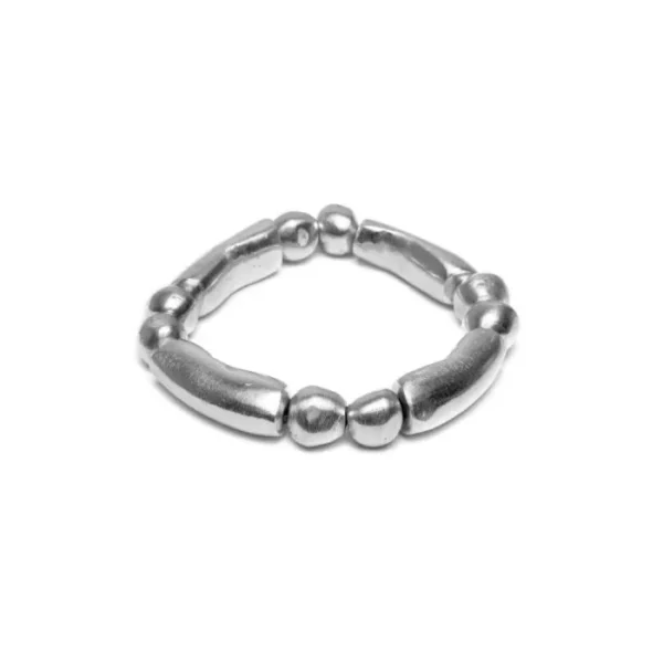 Bracciale Elastico sfere e barre Vestopazzo cod.AL01151