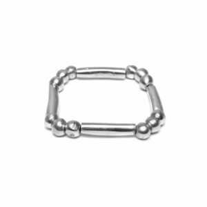 Bracciale Elastico sfere e cilindri Vestopazzo cod. AL01154