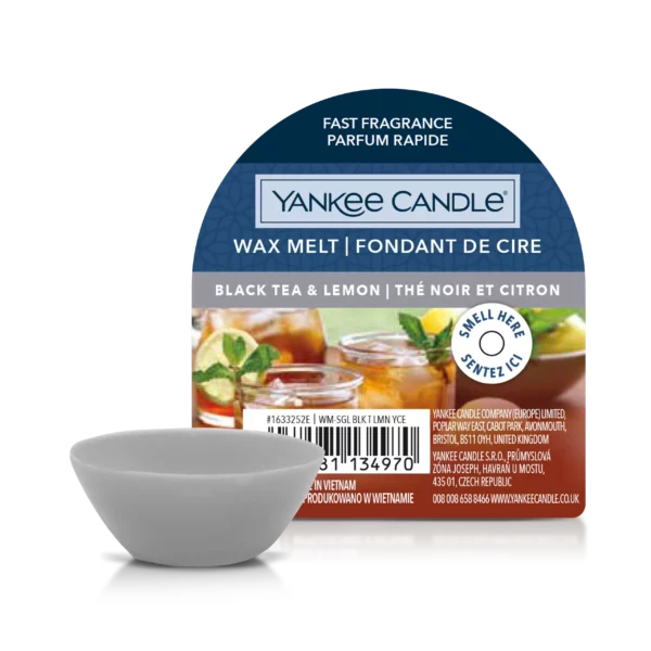 Black Tea & Lemon Cera da Fondere Yankee Candle gr 22