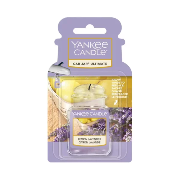 Lemon Lavender Car Jar Ultimate Yankee Candle