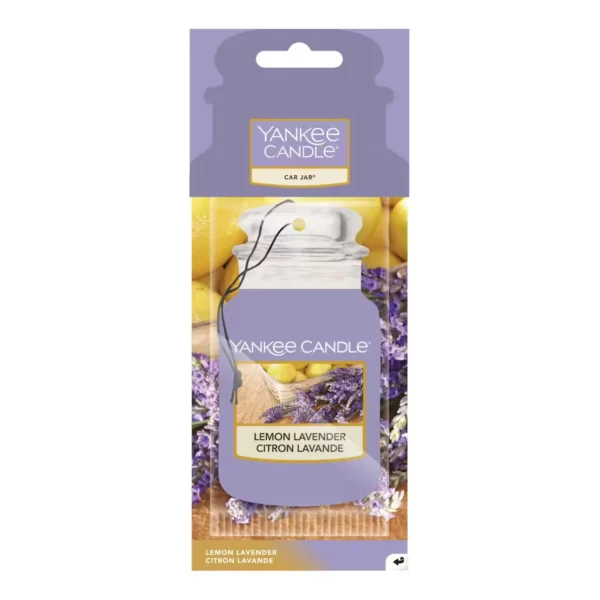 Lemon Lavender Car Jar Yankee Candle
