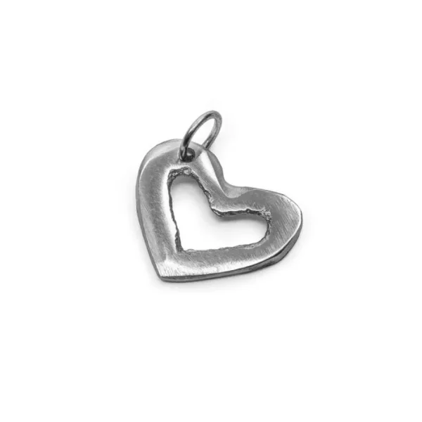 Ciondolo Placca forma Cuore Vestopazzo