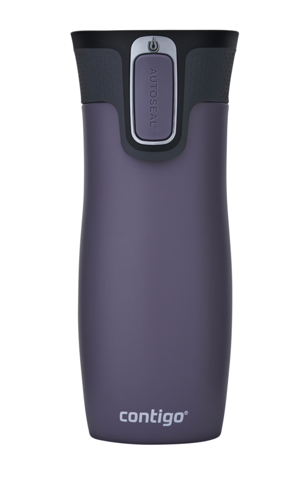 West Loop AUTOSEAL Travel Mug,Dark Plum 470 ml Contigo