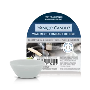 Smoked Vanilla & Cashmere Cera da Fondere Yankee Candle gr 22