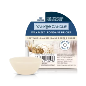 Soft Wool & Amber Cera da Fondere Yankee Candle gr 22