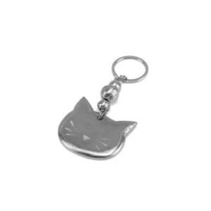 Portachiavi con Gatto Vestopazzo