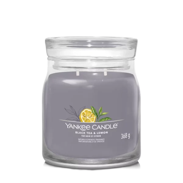 Black Tea & Lemon gr 368 Yankee Candle