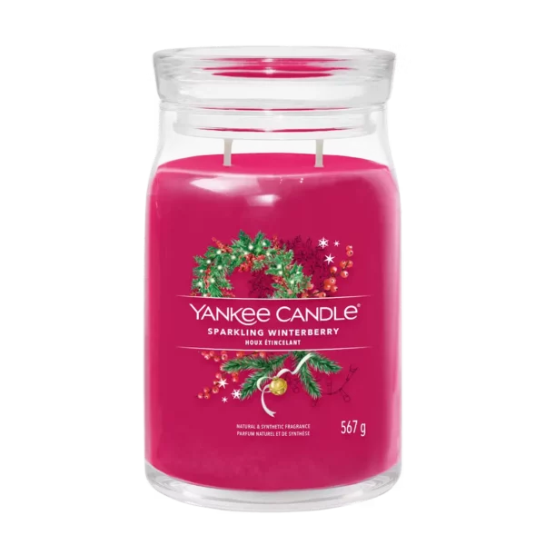 Sparkling Winterberry Yankee Candle gr 567