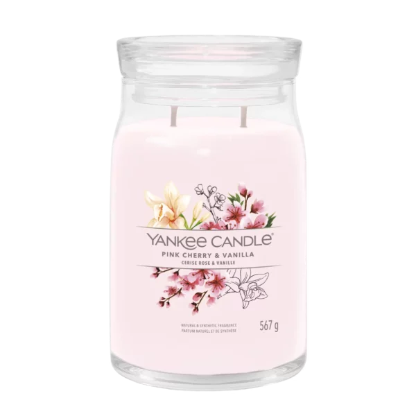 Pink Cherry & Vanilla Yankee Candle gr 567