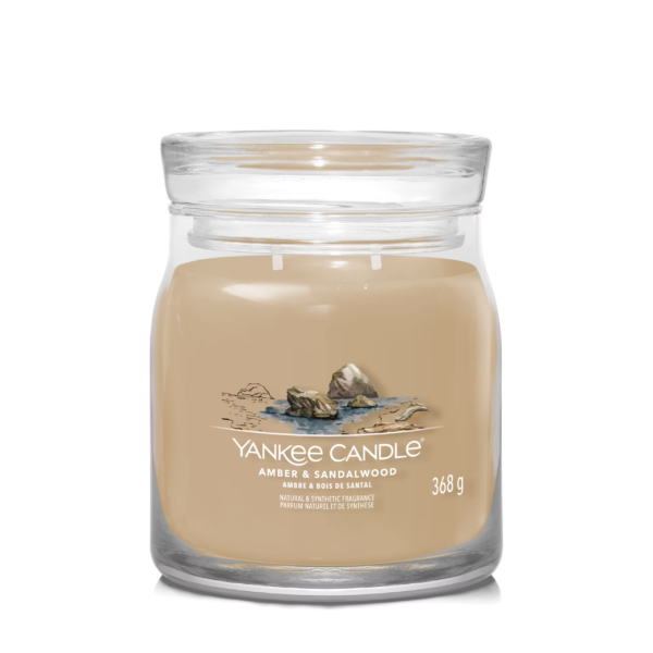 Amber & Sandalwood gr 368 Yankee Candle