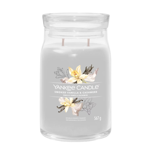 Smoked Vanilla & Cashmere Yankee Candle gr 567