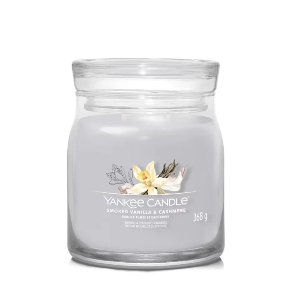 Smoked Vanill E Cashmere gr 368 Yankee Candle