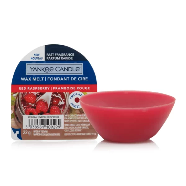 Red Raspberry Cera da Fondere Yankee Candle gr 22