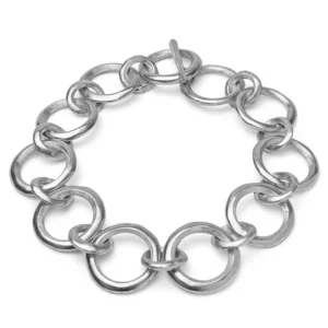 Collana Catena cerchi T- BAR Vestopazzo cod. AL02223