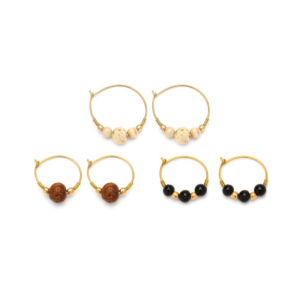 Set tre Orecchini Multicolor Vestopazzo cod. KNO3005