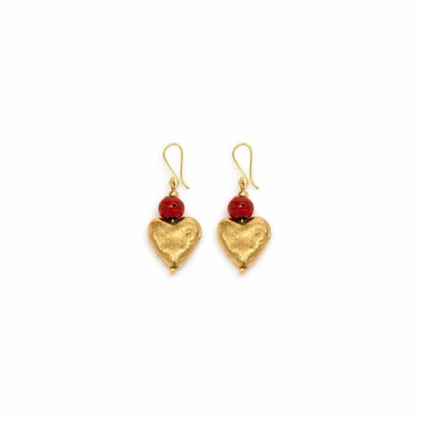 Orecchini Cuore Vestopazzo cod. KNO3008
