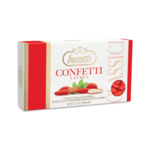 Confetti alla Mandorla Pelata  Rossa Buratti Kg. 1