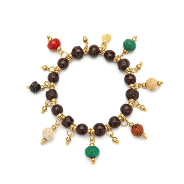 Bracciale Elastico mix  Brown Vestopazzo cod. KNO2000