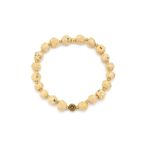 Bracciale Elastico Margherita crema Vestopazzo cod. KNO2003