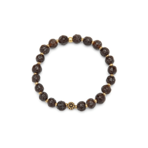 Bracciale Elastico Margherita Marrone Vestopazzo cod. KNO2003