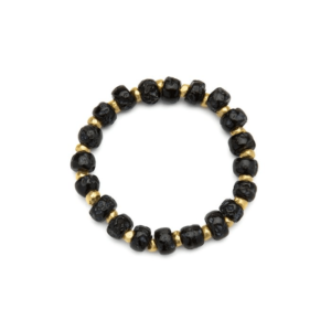 Bracciale Elastico Nero Vestopazzo cod. KNO2002