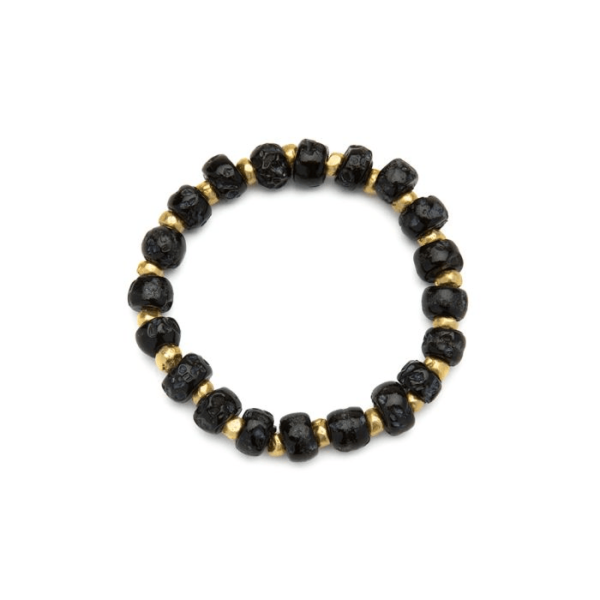 Bracciale Elastico Nero Vestopazzo cod. KNO2002