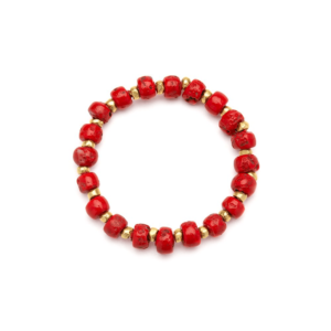 Bracciale Elastico Rosso Vestopazzo cod. KNO2002