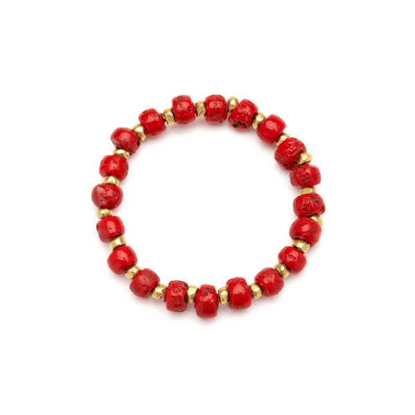 Bracciale Elastico Rosso Vestopazzo cod. KNO2002