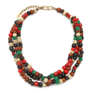 Collana 3 Fili Multicolor Vestopazzo cod. KNO1007