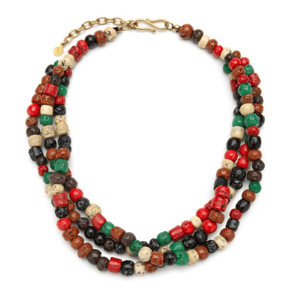 Collana 3 Fili Multicolor Vestopazzo cod. KNO1007