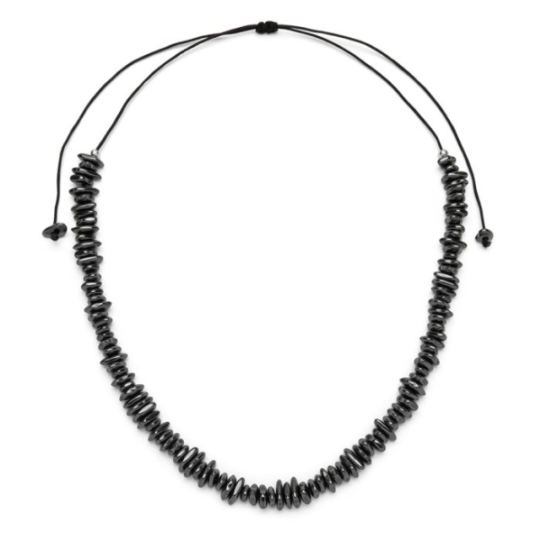 Collana rondelle Ematite Vestopazzo cod.SE1004