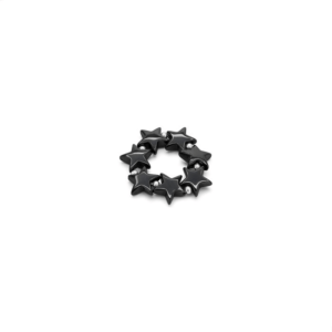 Anello elastico Stelle Grandi Ematite Vestopazzo cod. SE4001S