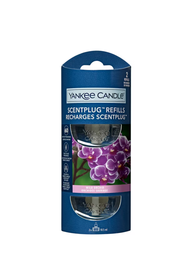 Ricarica di fragranza per ScentPlug confezione doppia Wild orchid Yankee Candle