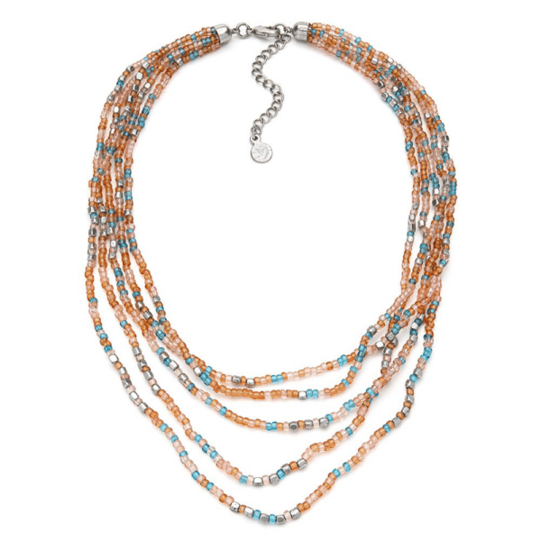 COLLANA PERLINE MULTIFILI Codice FIS16005