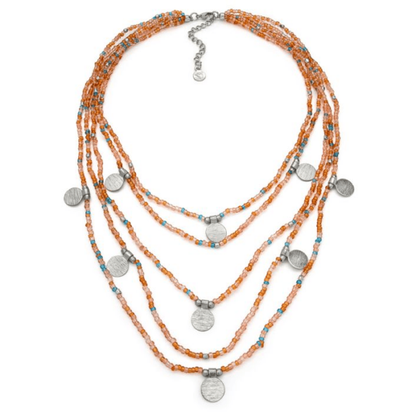 COLLANA MULTIFILI MONETE Codice FIS16007
