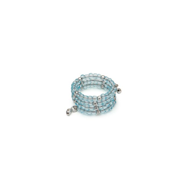 ANELLO MOLLA MINI PERLINE Cod. FIS17301