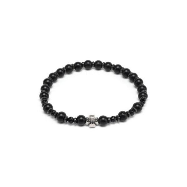 BRACCIALE ELASTICO DA UOMO CROCE cod. LOM1507