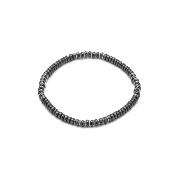 BRACCIALE ELASTICO DA UOMO  EMATITE cod. LOM1514
