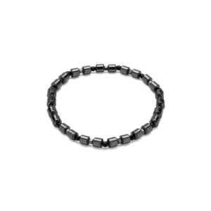 BRACCIALE DA UOMO  ELASTICO EMATITE