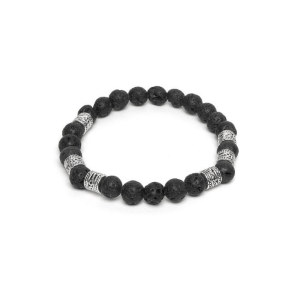 BRACCIALE  DA UOMO SFERE E CILINDRI cod.MCS0005